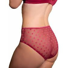 Fit Fully Yours Carmen Brief - Deep Red