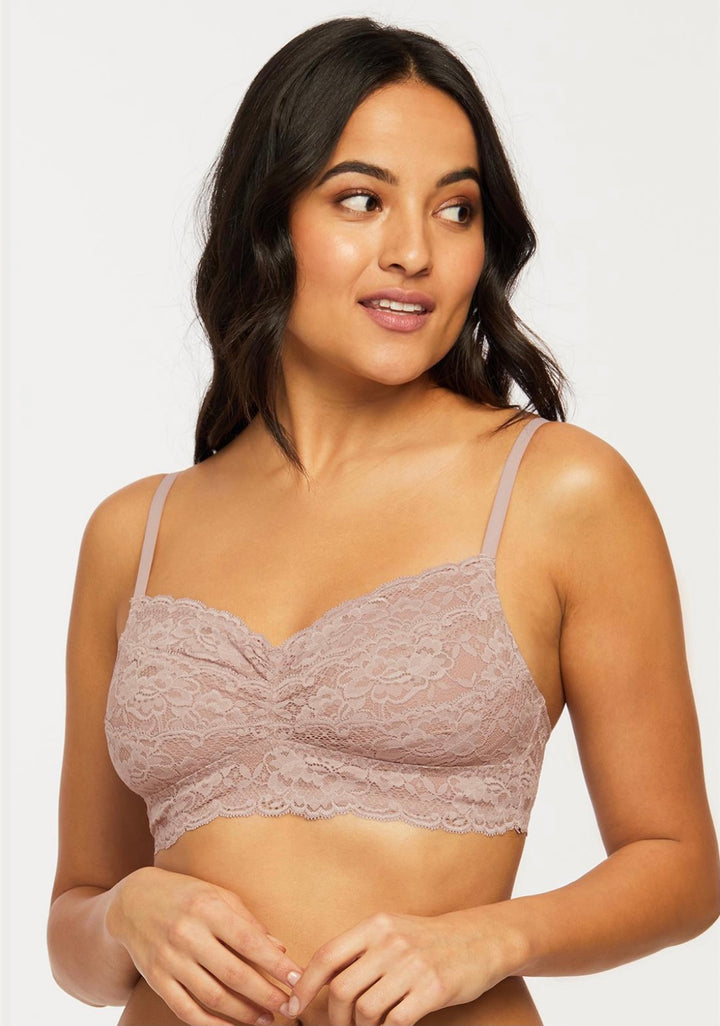 Montelle Cup Sized Wire-Free Bralette  - Moonshell