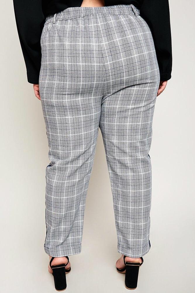 Glen Check Trousers