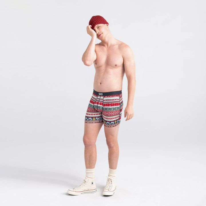 🇨🇦 Saxx Ultra Super Soft Boxer Brief - Sweater Weather - Size Small