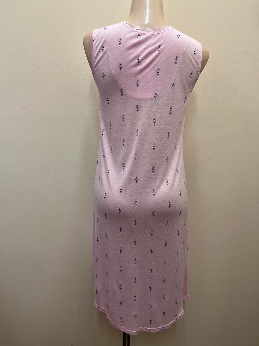 Petite Floral Sleeveless Nightgown - Size X-Large