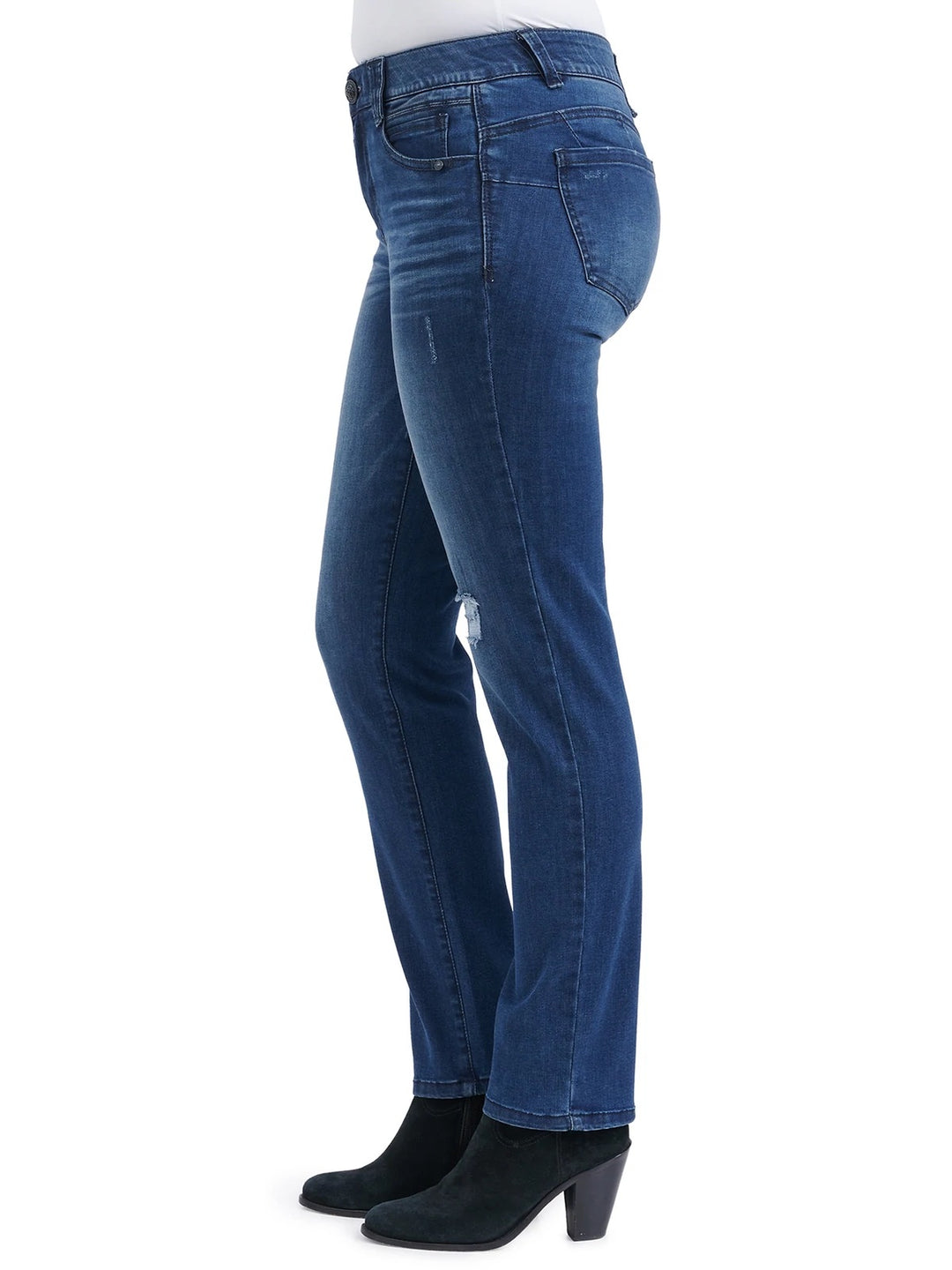 "Ab"solution® Blue Vintage Denim Plus Straight Leg Jeans