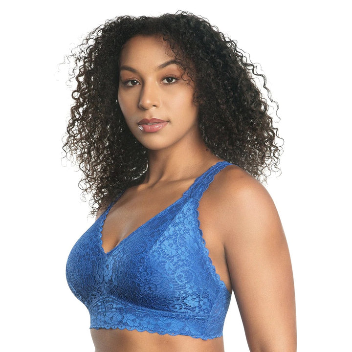 Adriana Lace Bralette - Sapphire