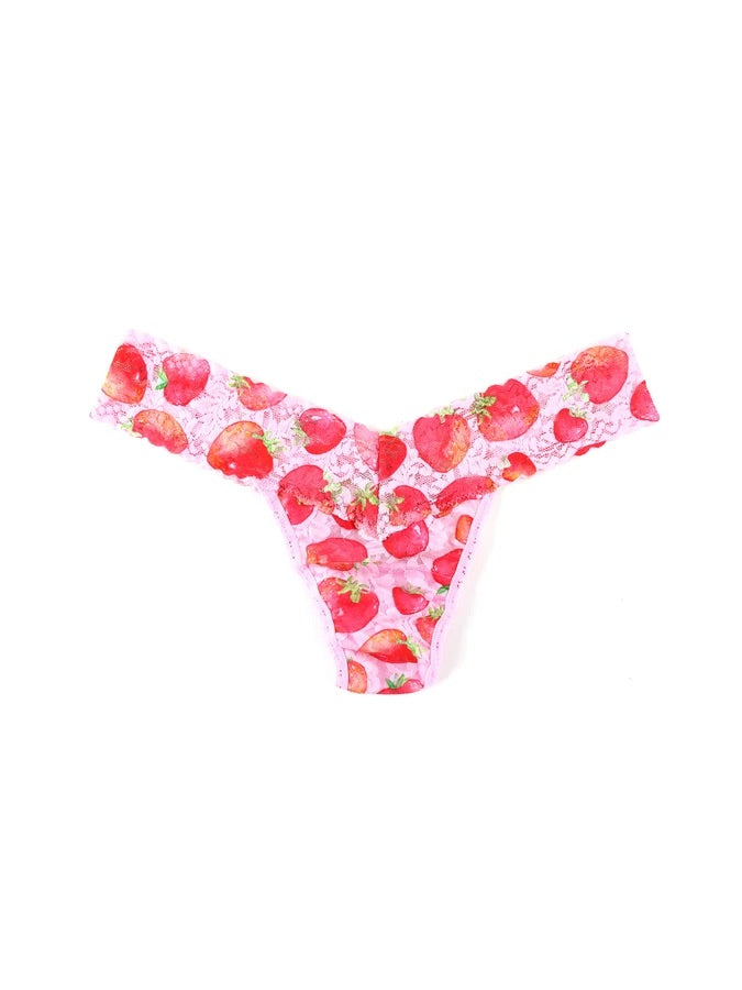 Hanky Panky Strawberry Field Thong