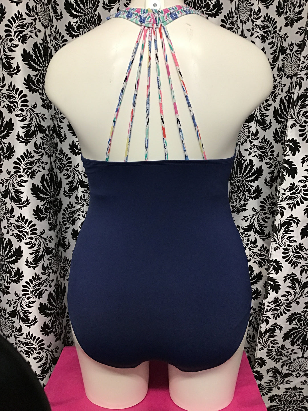 Strappy Back 1pc Swimsuit