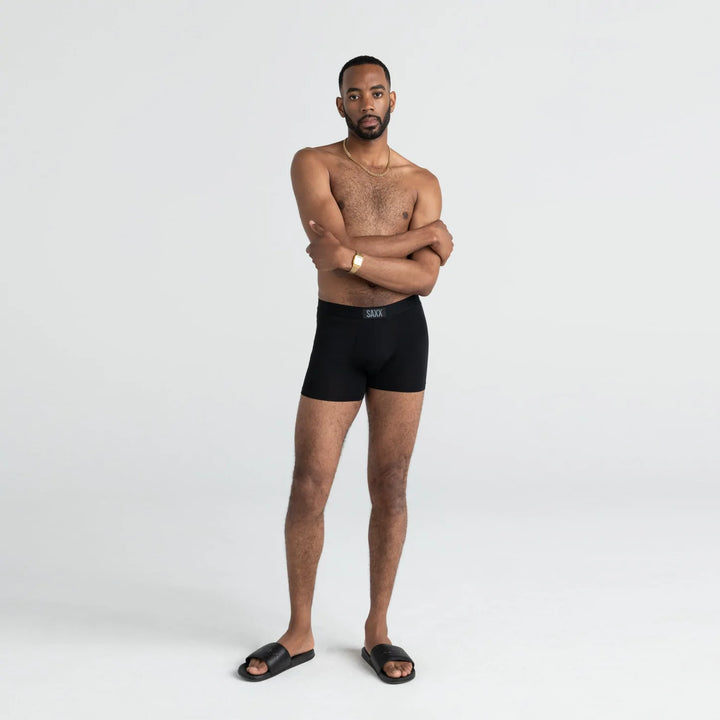 🇨🇦 Saxx Vibe Super Soft Boxer Brief - Black - Size Small