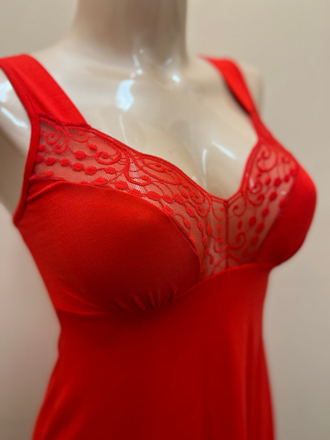 Najerika Chemise - Red - Size Small
