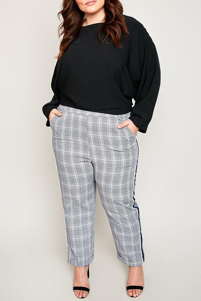 Glen Check Trousers