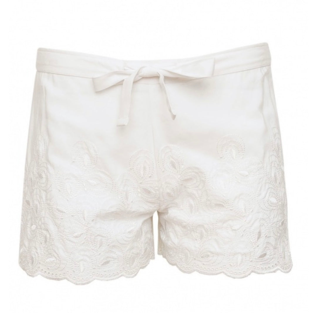 Rose Embroidered Shorts - Size 3 X