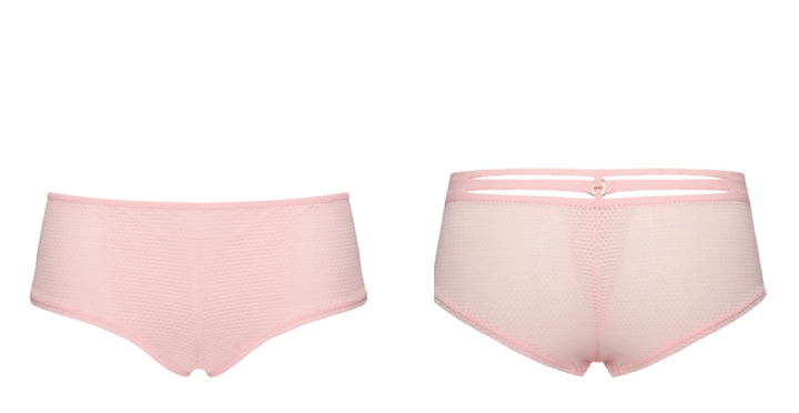 Space Odyssey Brazillian Shorts - Blush Pink