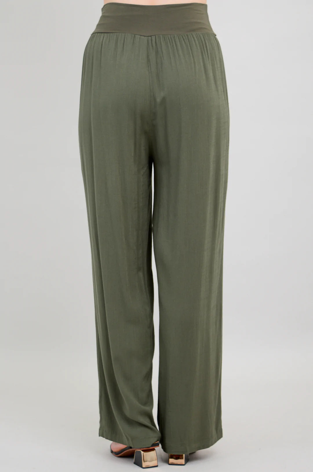 Landon Linen / Bamboo Pant - Khaki