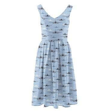 Bamboo Woven Dress  - Pond Airplanes