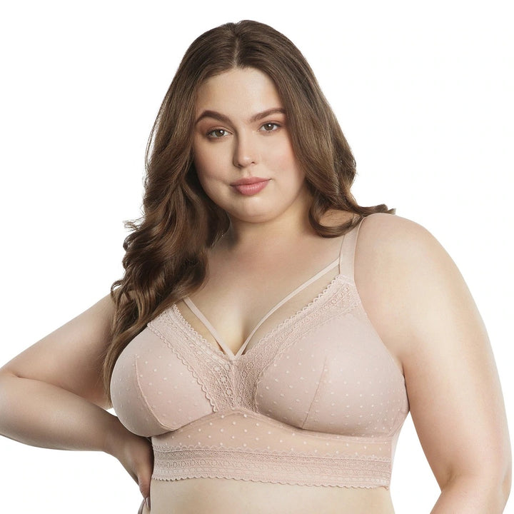 Mia Dot Bralette - Cameo Rose