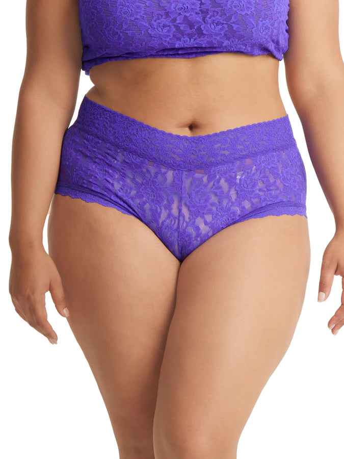 Hanky Panky Signature Lace Boyshort - Majestic Purple