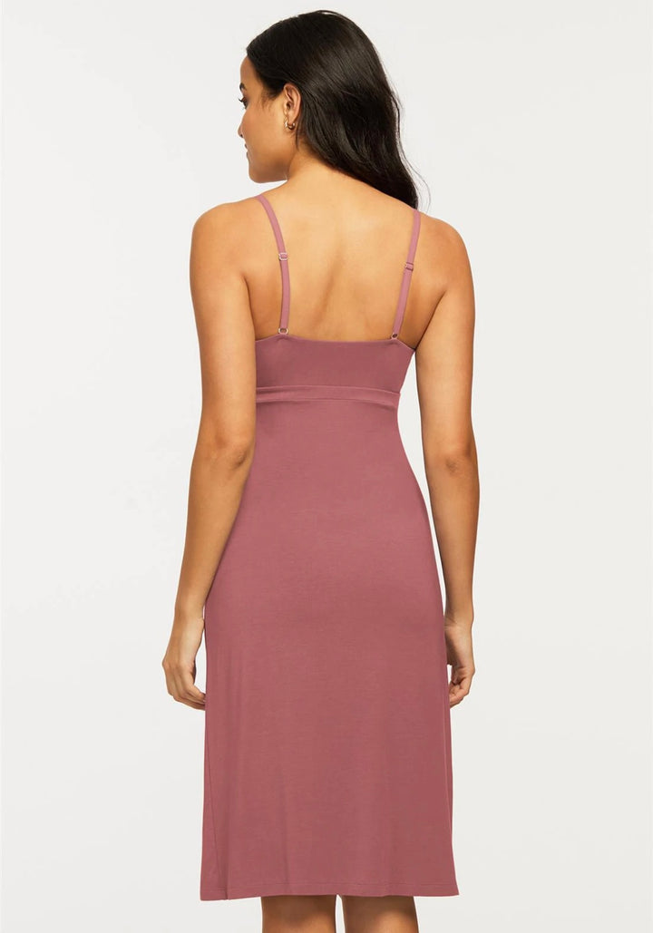 Modal Bust Support Midi Chemise