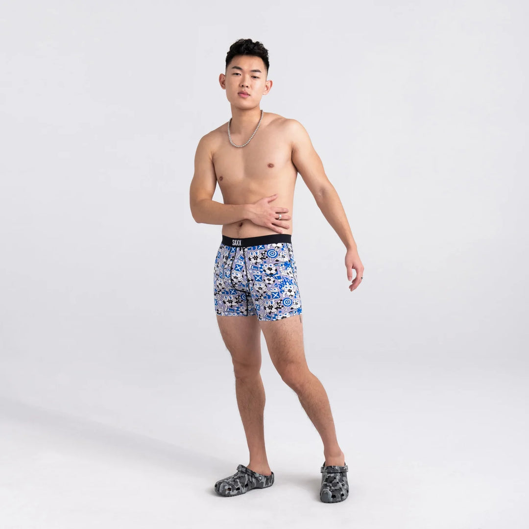 Saxx Vibe Super Soft Boxer Brief - Footy & Pints