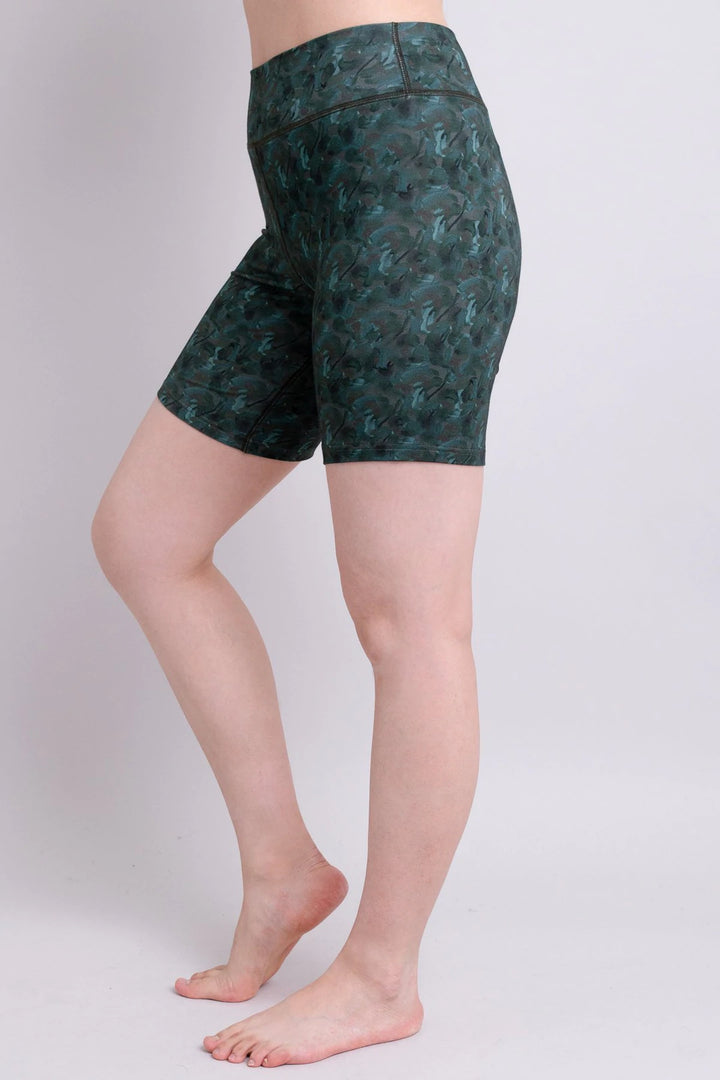 Bamboo Hallie Shorts - Kahki Art - Size 4 X