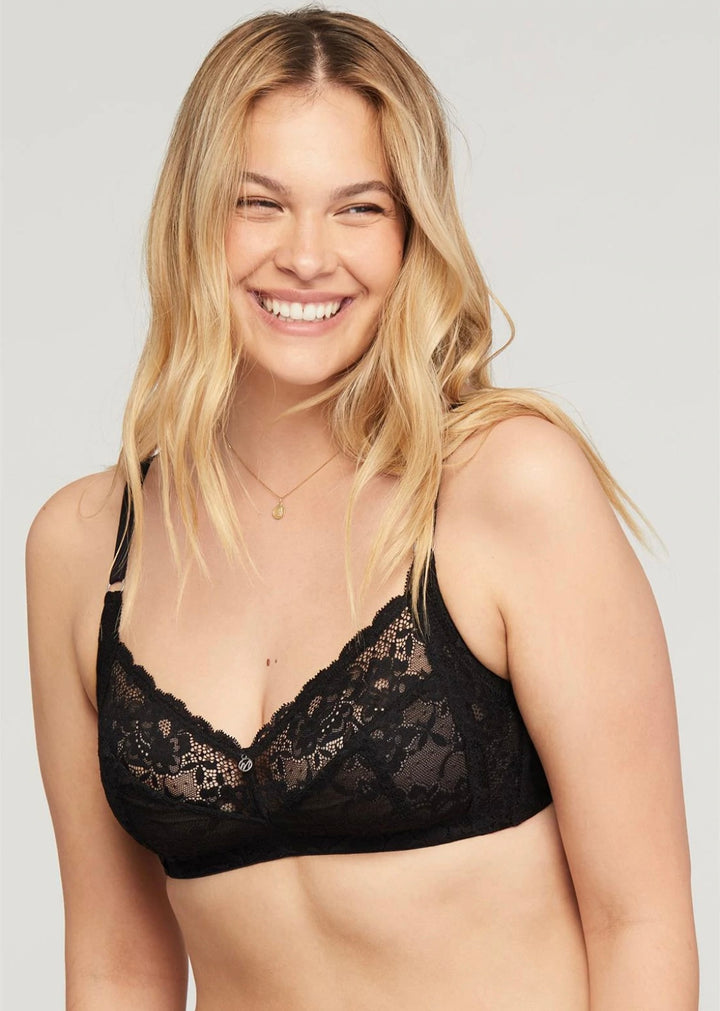 Montelle Halo Wire-Free Bra - Black