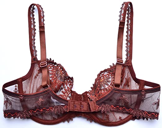 Africa Unlined Mesh Underwire Bra