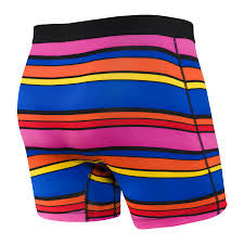 🇨🇦 Saxx Daytripper - Blue Sportcore Stripe - Size Small