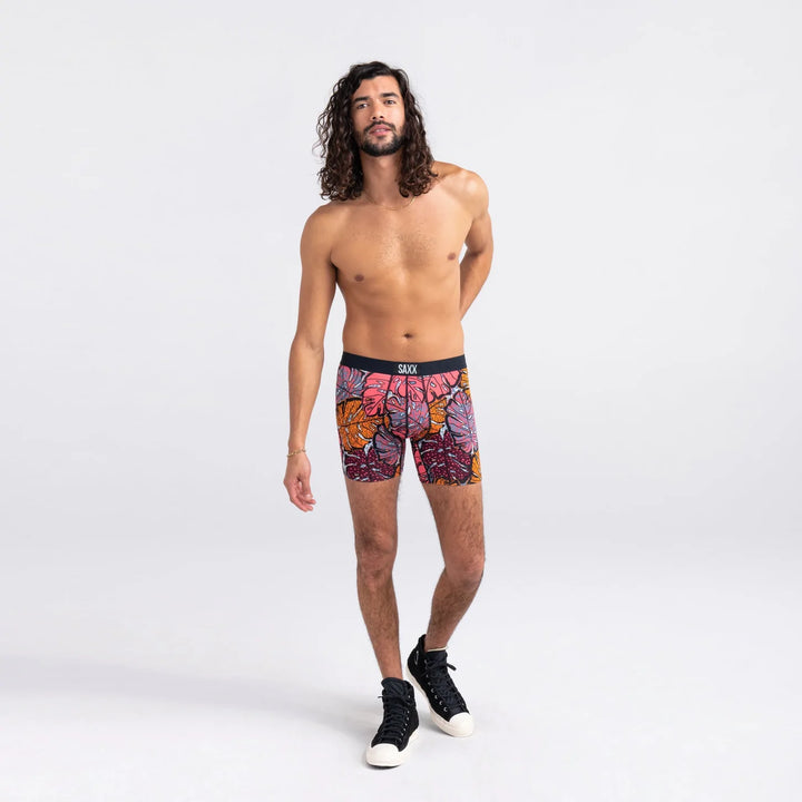 Saxx Vibe 2 Pack Boxer Brief - Tropical Wax / Black