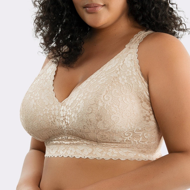 Adriana Lace Bralette - Bare