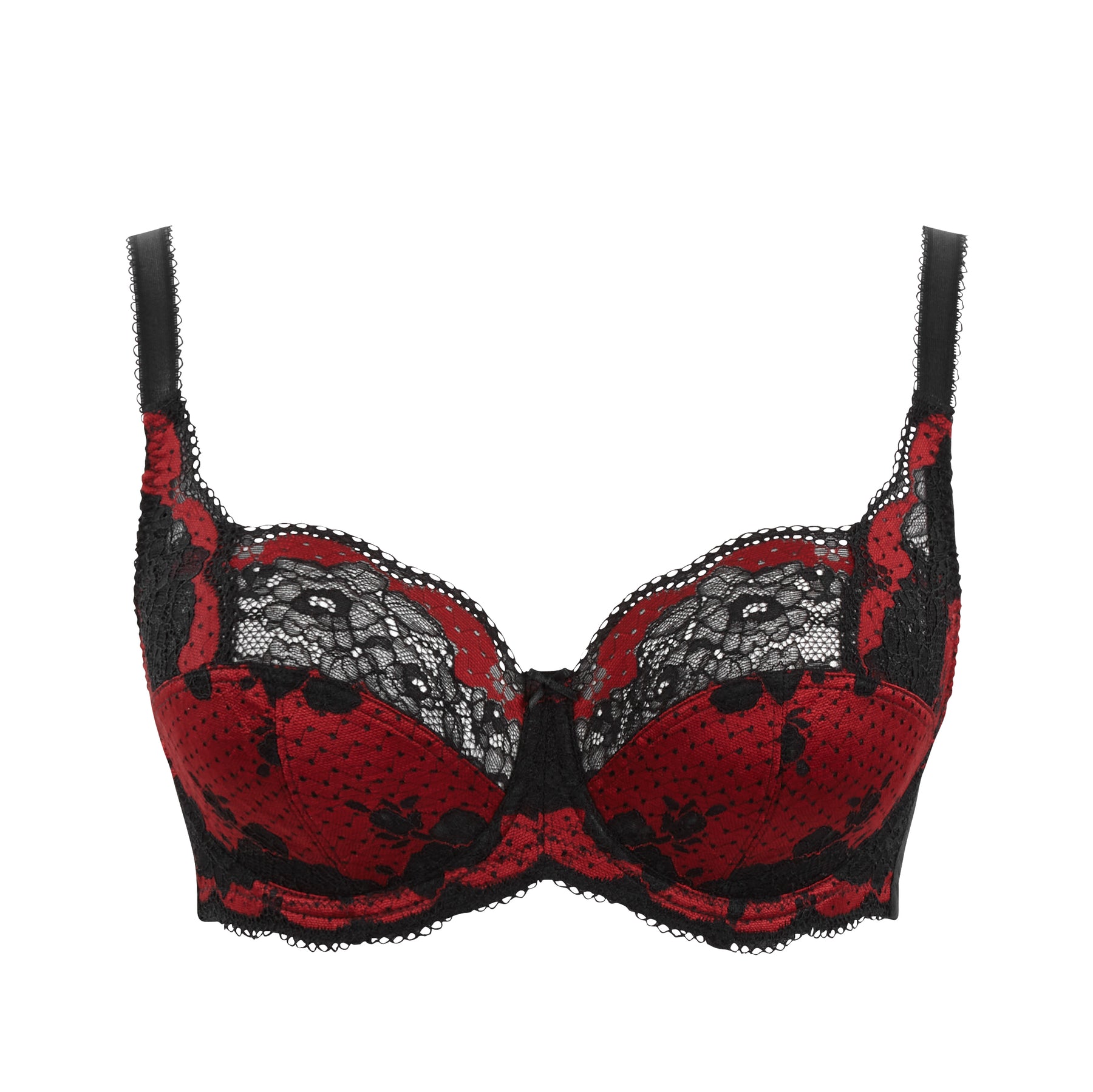 Panache Clara Full Cup Bra - Black / Ruby – Sheer Essentials Lingerie &  Swimwear