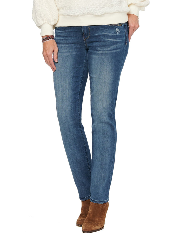 "Ab"solution® Straight Leg Regular Jean - Blue - Size 14