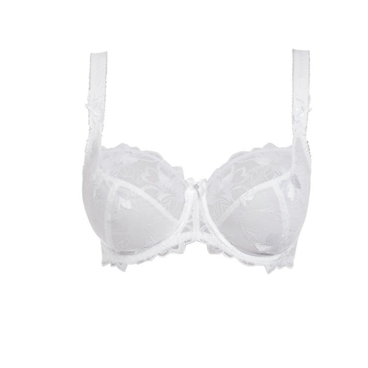 Leona Balcony Bra - White