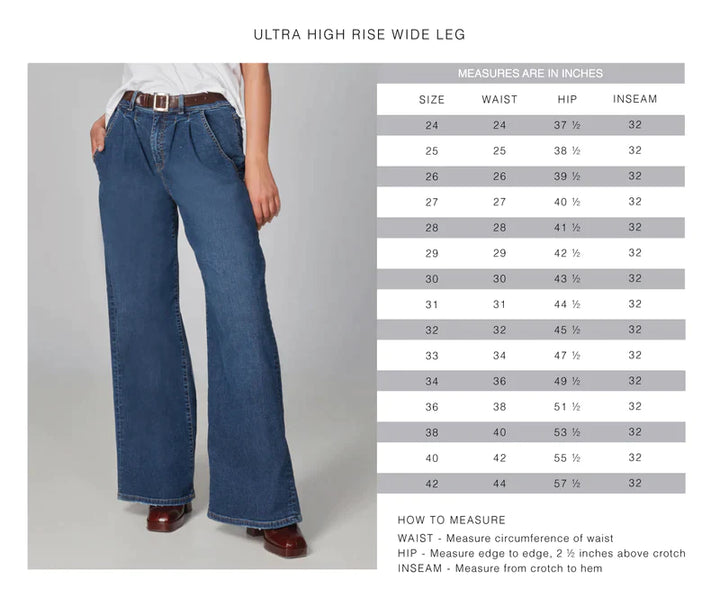 🇨🇦 Milan High Rise Wide Leg Jeans