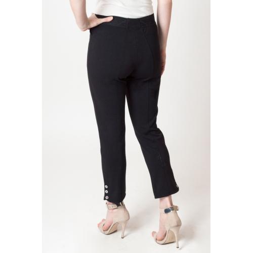 Nadine Crop Pant - Black