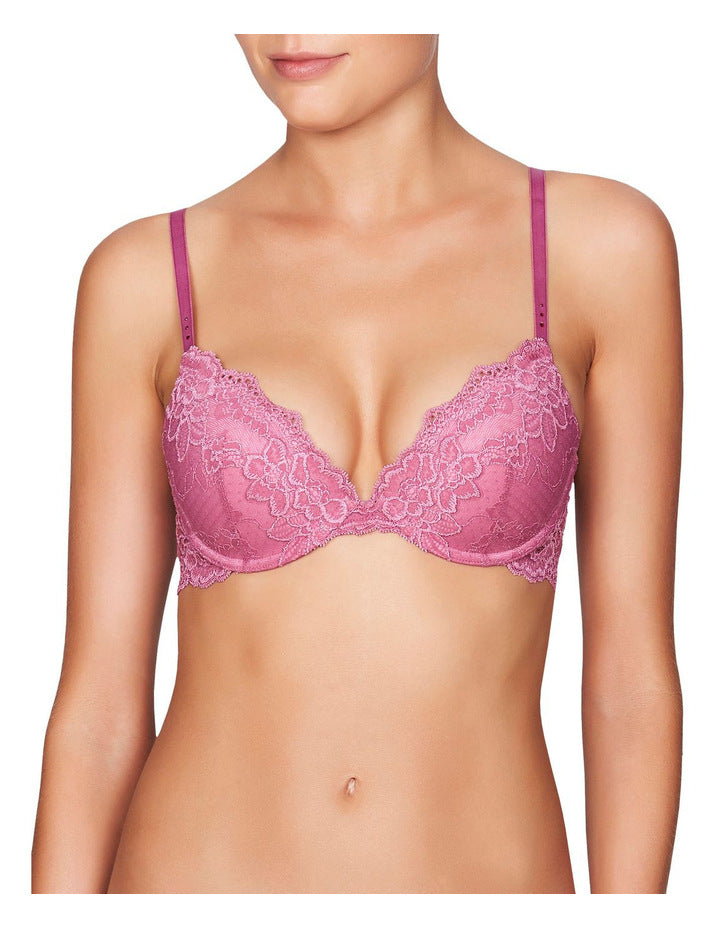 OMB Push Up Lace Plunge
