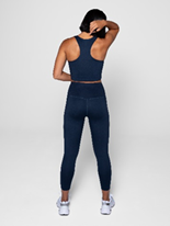 Girlfriend Collective Paloma Bra - Midnight - Size 3 X