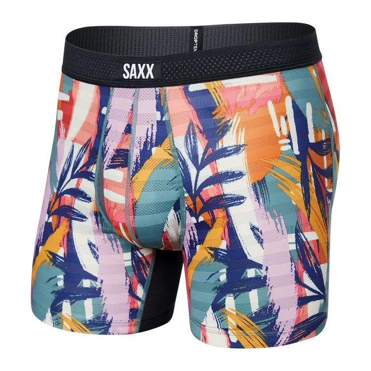 Saxx DropTemp Boxer Brief - Surf Safari