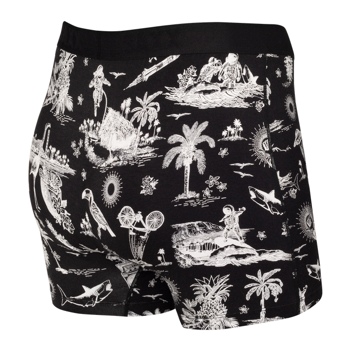 🇨🇦 Saxx Ultra Boxer - Black Astro Surf and Turf