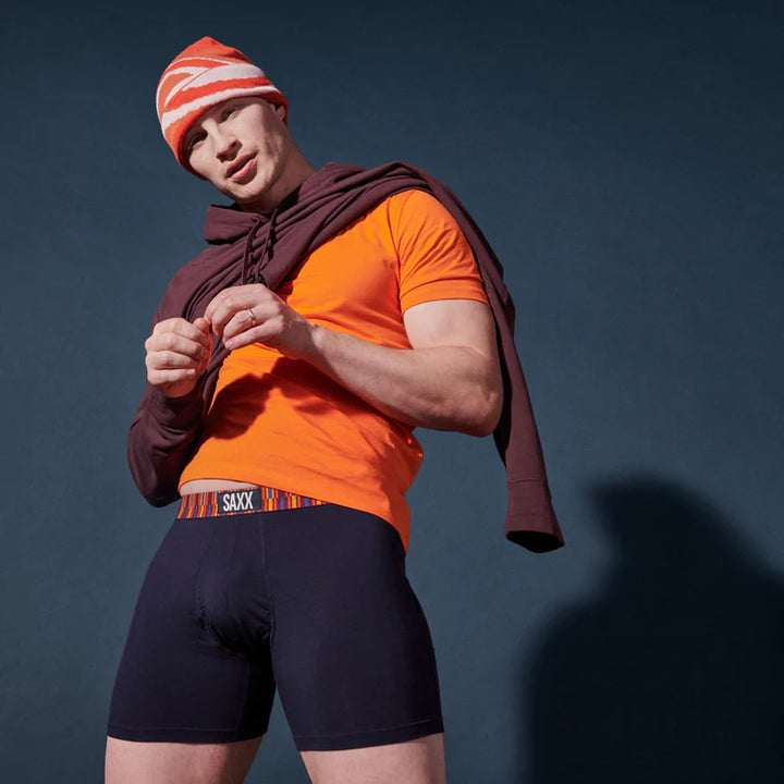 🇨🇦 Saxx Ultra Super Soft Boxer Brief - Dark Ink / Geo WB