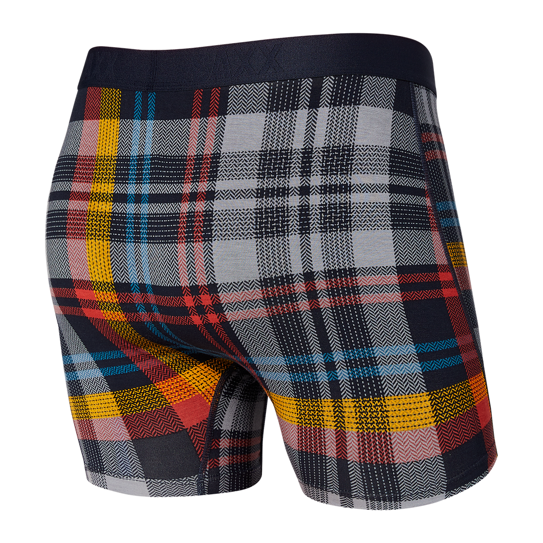 Saxx Ultra Boxer - Multi Free Fall Plaid