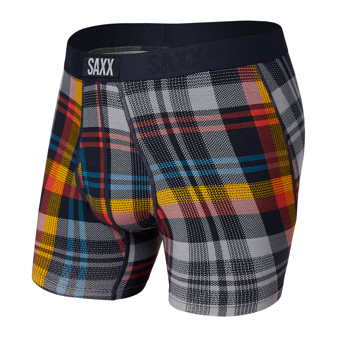 Saxx Ultra Boxer - Multi Free Fall Plaid – Sheer Essentials Lingerie &  Swimwear