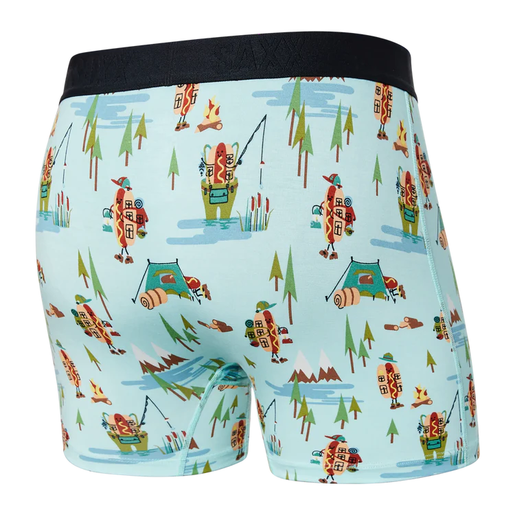 Saxx Ultra Super Soft Boxer Brief - Hot Dog Park Ranger - Size X-Small