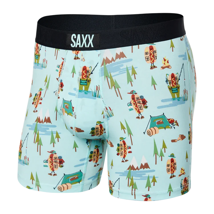 Saxx Ultra Super Soft Boxer Brief - Hot Dog Park Ranger - Size X-Small