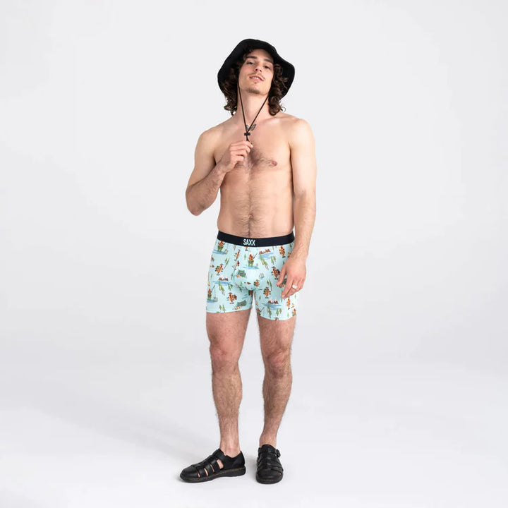 Saxx Ultra Super Soft Boxer Brief - Hot Dog Park Ranger - Size X-Small
