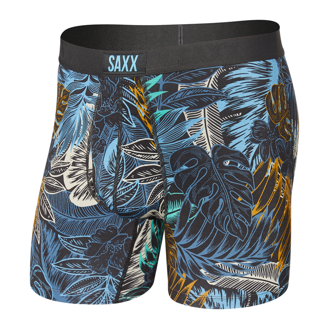 Saxx Ultra Super Soft Boxer - Multi Havana - Size Medium