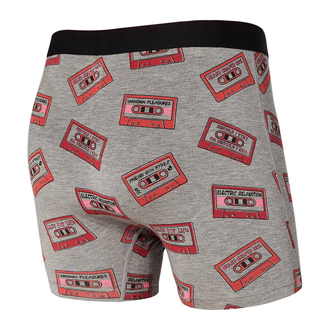 Saxx Ultra Boxer - Grey Lust For Life - Size Medium