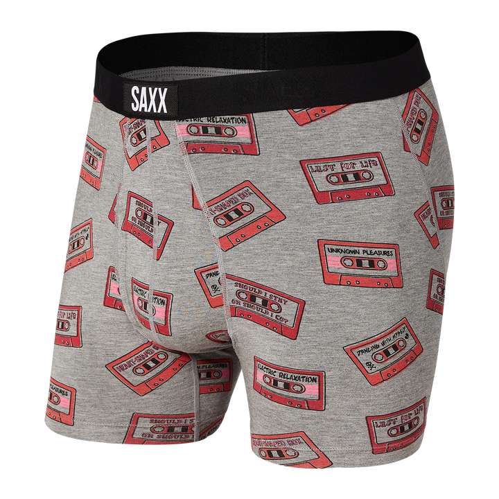 🇨🇦 Saxx Ultra Boxer - Grey Lust For Life - Size Medium