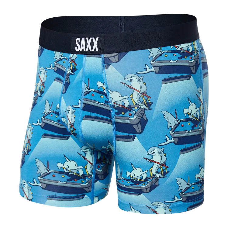 Saxx Ultra Super Soft Boxer Brief - Pool Shark - Size Medium