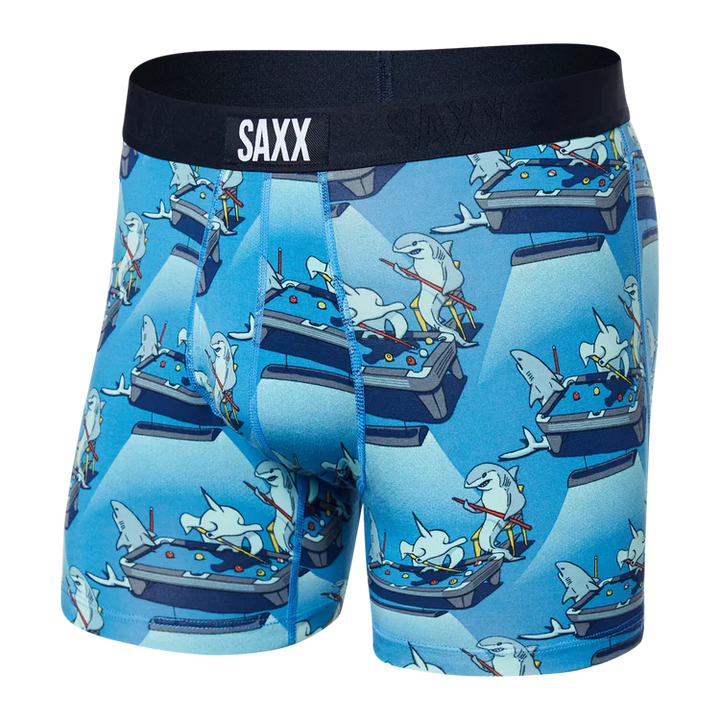 Saxx Ultra Super Soft Boxer Brief - Pool Shark - Size Medium