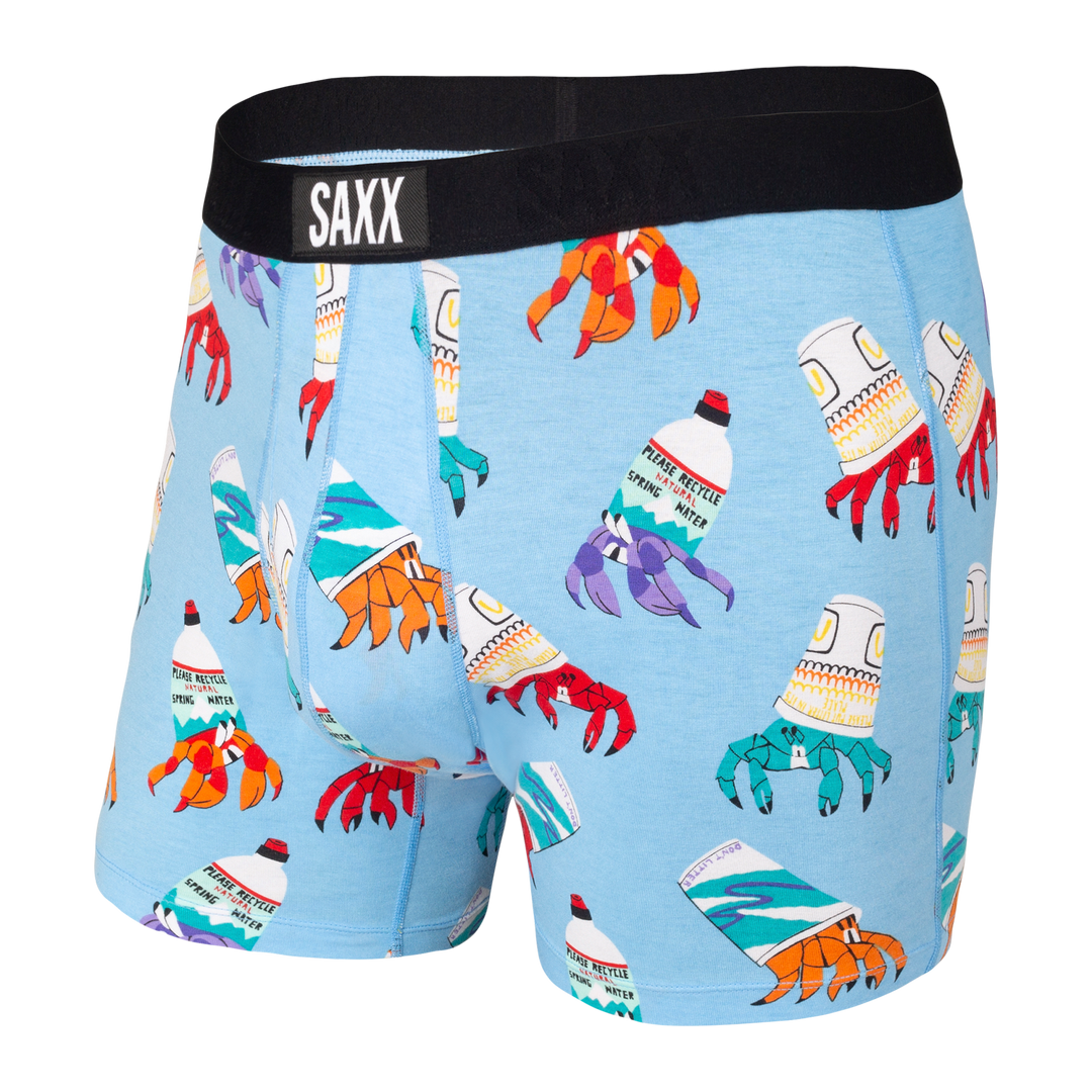 Saxx Ultra Boxer - Blue Trash Crab