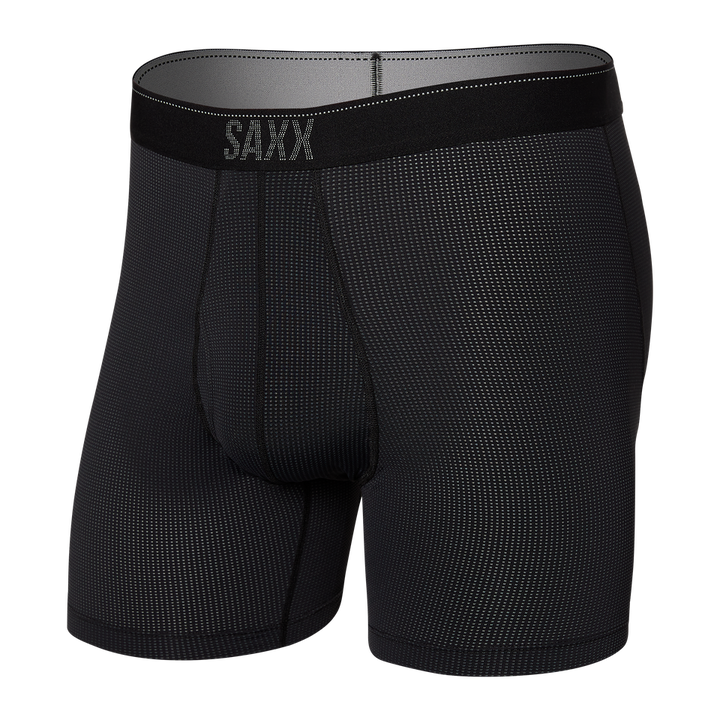 🇨🇦 Saxx Quest Quick Dry Boxer Brief - Black II