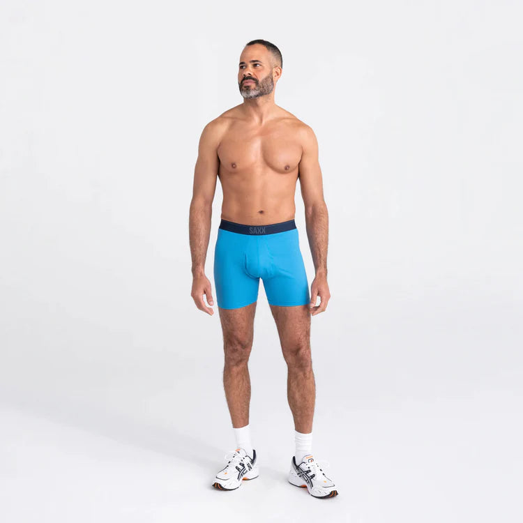 Saxx Quest Boxer Brief - Tropical Blue