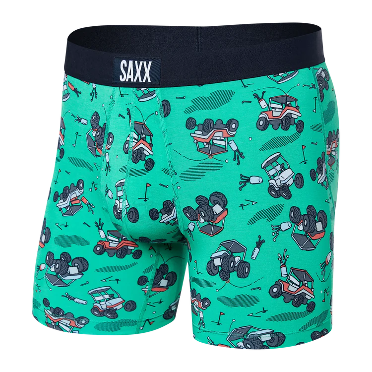 🇨🇦 Saxx Vibe Super Soft Boxer Brief - Off Course Carts